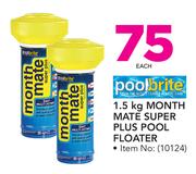 Poolbrite Month Mate Super Plus Pool Floater-1.5Kg Each