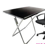 Flip Folding Desk Dark Brown