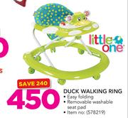 Little One Duck Walking Ring