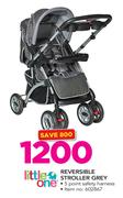 Reversible Stroller Grey