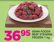 Senn Foods Beef Stewing Frozen-1Kg