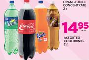 Assorted Coldrinks-2Ltr Each
