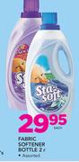 Sta-Soft Fabric Softener Bottle Assorted-2Ltr