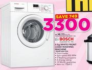 Bosch 6Kg White Front Load Washing Machine WAB16061ZA