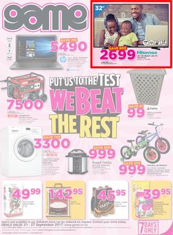 Game Namibia : We Beat The Rest (21 Sep - 27 Sep 2017), page 1