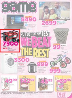 Game Namibia : We Beat The Rest (21 Sep - 27 Sep 2017), page 1