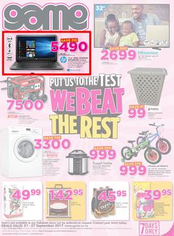 Game Namibia : We Beat The Rest (21 Sep - 27 Sep 2017), page 1