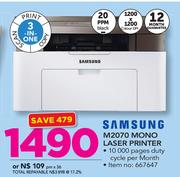 Samsung M2070 Mono Laser Printer