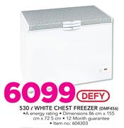 Defy 530Ltr White Chest Freezer DMF456