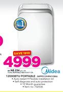 Midea 12000BTU Portable MPPD12HRN1QB6