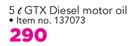 Castrol GTX Diesel Motor Oil-5Ltr