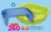 Sunny Lap Desk/Shell Pit