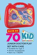 Kid Connection Junior Doctor Play Set With Case