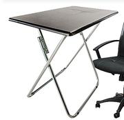 Flip Folding Desk Dark Brown