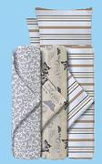 Mainstays 3 Piece Printed Queen Microfibre Sheet Set-Per Set