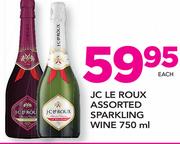 JC LE Roux Assorted Sparlking Wine-750ml Each