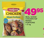 Real Good Chicken IQF Mixed Portions-1.5Kg