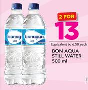 Bonaqua Still Water-2X500ml