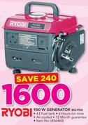 Ryobi 950W Generator RG-950