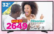 Hisense 32" HD Ready LED TV HX32M2160