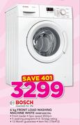 Bosch 6kg Front Load White Washing Machine WAB16061ZA