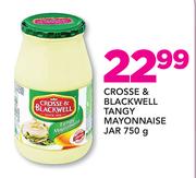 Crosse & Blackwll Tangy Mayonnaise Jar-750g