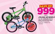 Raleigh 16"/20" Enduro Boys/Girls Mountain Bike-Each