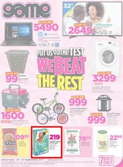 Game Lesotho : We Beat The Rest (21 Sep - 27 Sep 2017), page 1