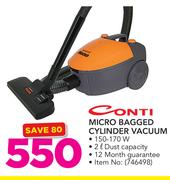 Conti Micro Bagged Cylinder Vacuum