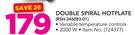 Logik Double Spiral Hotplate RSH-246083-01