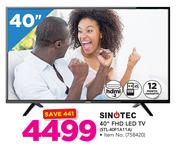 Sinotec 40" FHD LED TV STL-40F1A11A