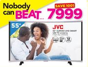 JVC 55" Curved UHD Smart LED TV LT-55N776