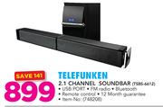 Telefunken 2.1 Channel Soundbar TSBS-6612