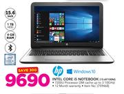 HP 15.6" Intel Core i5 Notebook 15-AY100NI