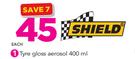 Shield Tyre Gloss Aerosol-400ml