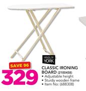 House Of York Classic Ironing Board