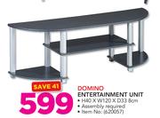 Domino Entertainment Unit-H40 X W120 X D33.8cm