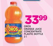 Oros Orange Juice Concentrate Plastic Bottle-2ltr