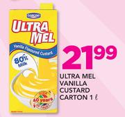 Ultra Mel Vanilla Custard Carton-1ltr