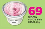 Frozen Vuyo's BBQ Braai-4kg