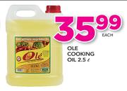 Ole Cooking Oil-2.5Ltr Each