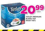 Tetley Premium Blend Tea Bags-102's Each