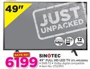 Sinotec 49" Full HD LED TV STL-49E2000G
