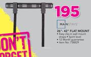 Mainstays 26"-42" Flat Mount