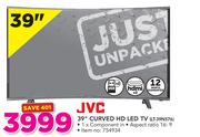JVC 39" Curved HD LED TV LT-39N576