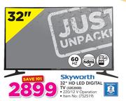 Skyworth 32" HD LED Digital TV 32E2000