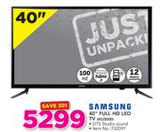 Samsung 40" Full HD LED TV 40J5000