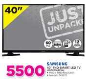 Samsung 40" Full HD Smart LED TV 40J5200ARXXA