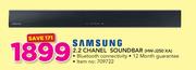 Samsung 2.2 Channel Soundbar HW-J250 XA