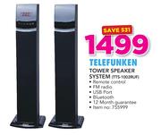 Telefunken Tower Speaker System TTS-1002RUF